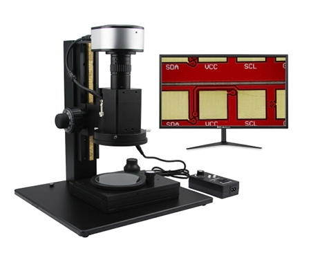 广州电动变倍智能测量视频显微镜