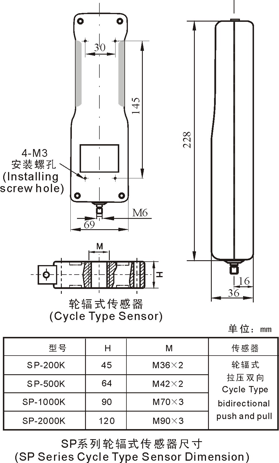 手持式拉力计